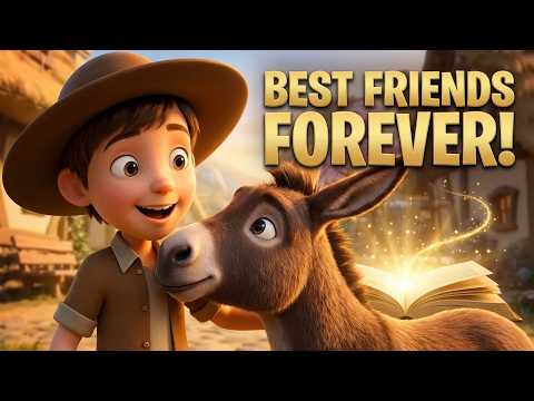 A Boy and His Donkey