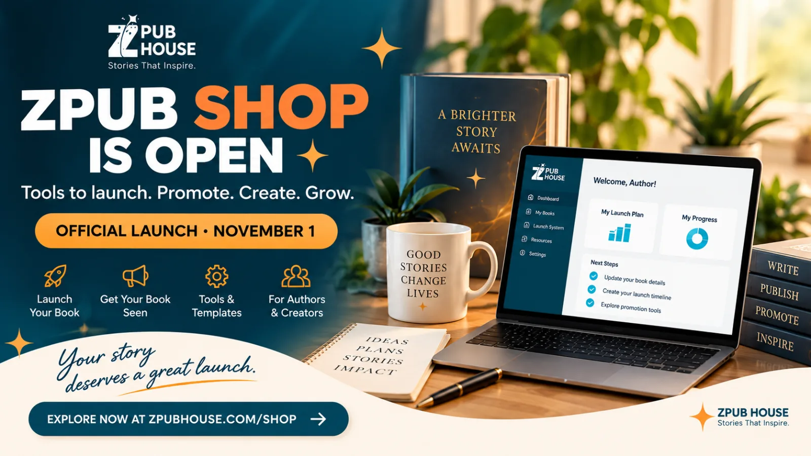 🛍️ The ZPub Shop is now open for early access!