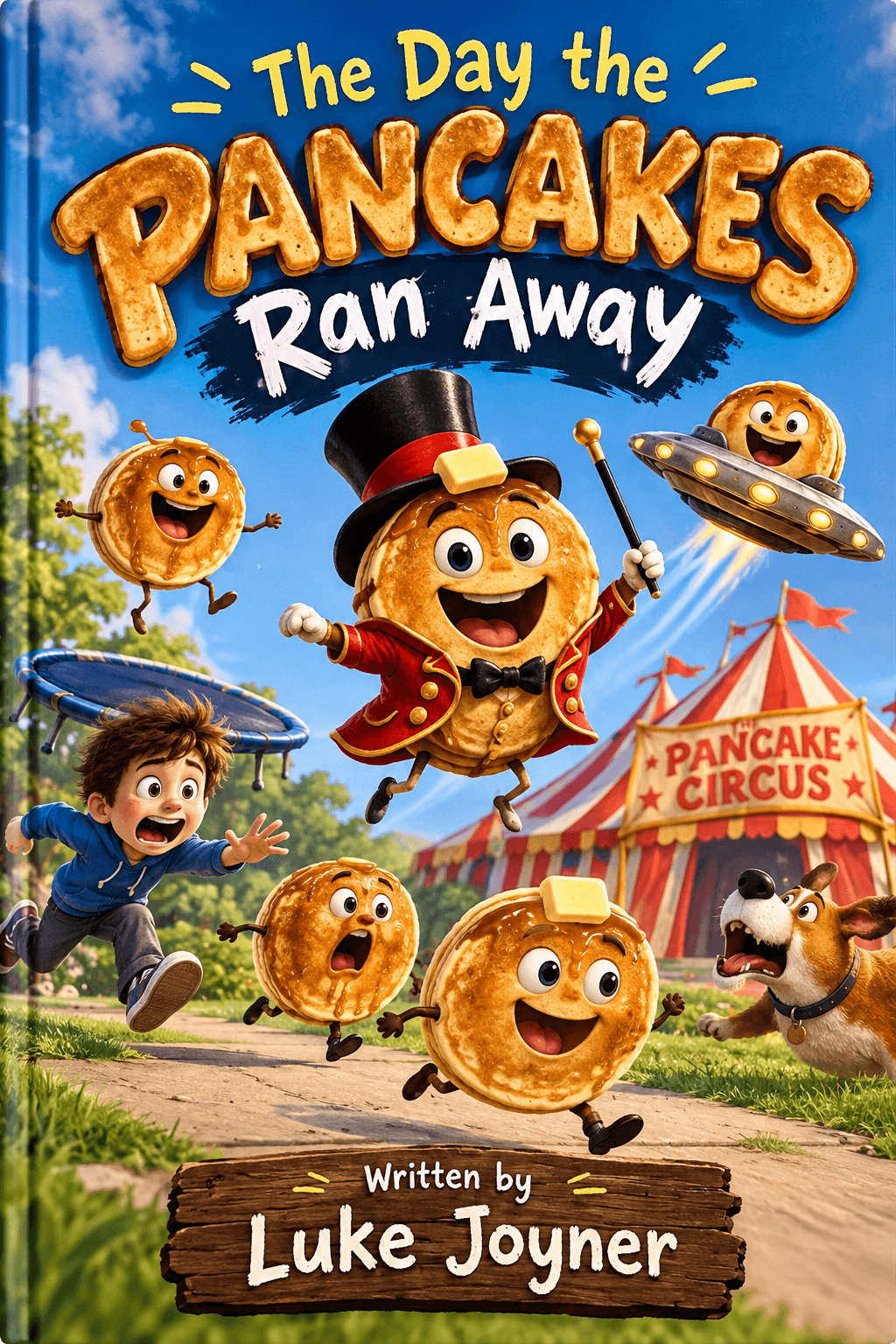 The Day the Pancakes Ran Away by ZPubHouse — book cover